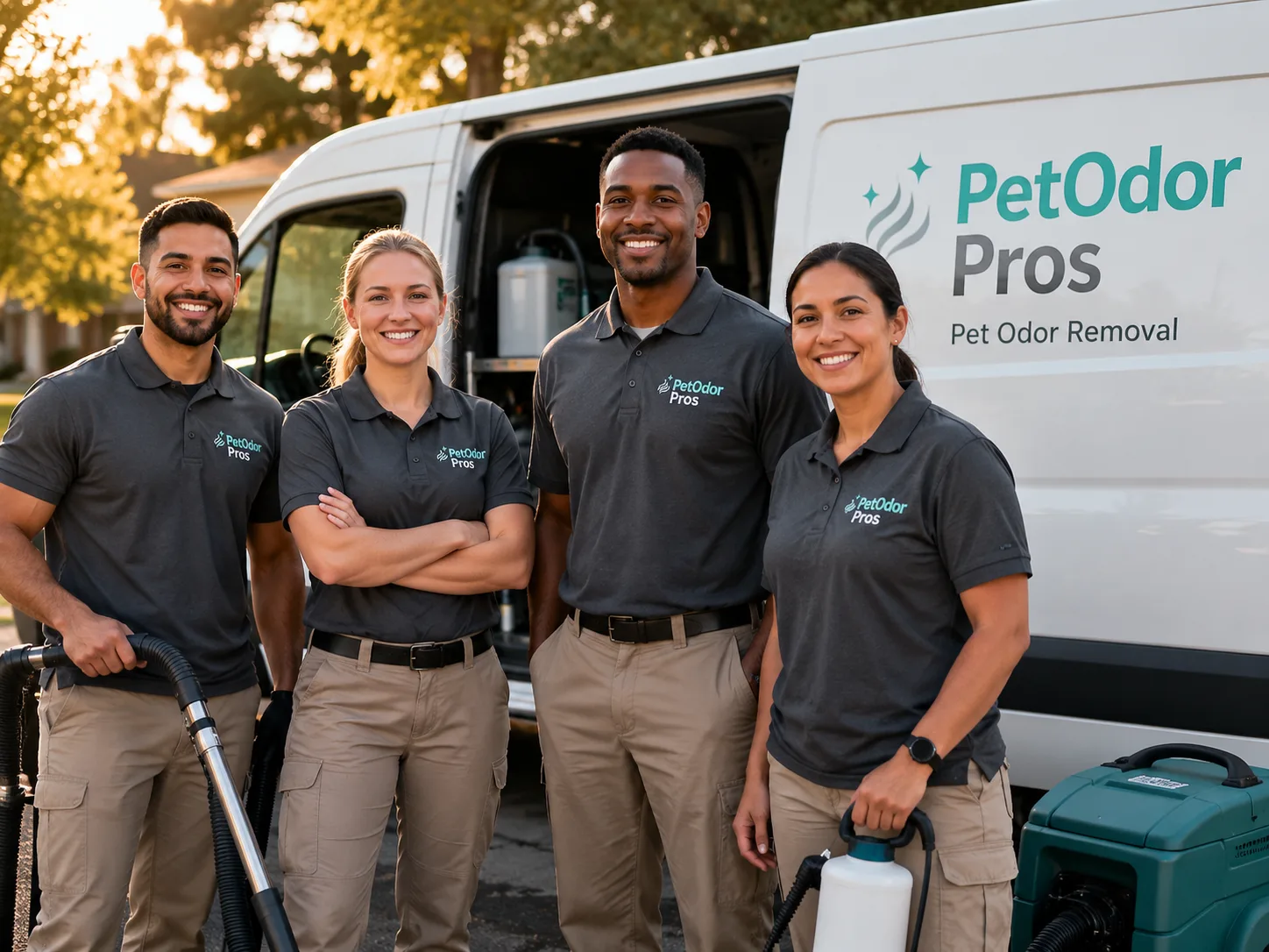 Pet Odor Removal team serving Colfax, CA